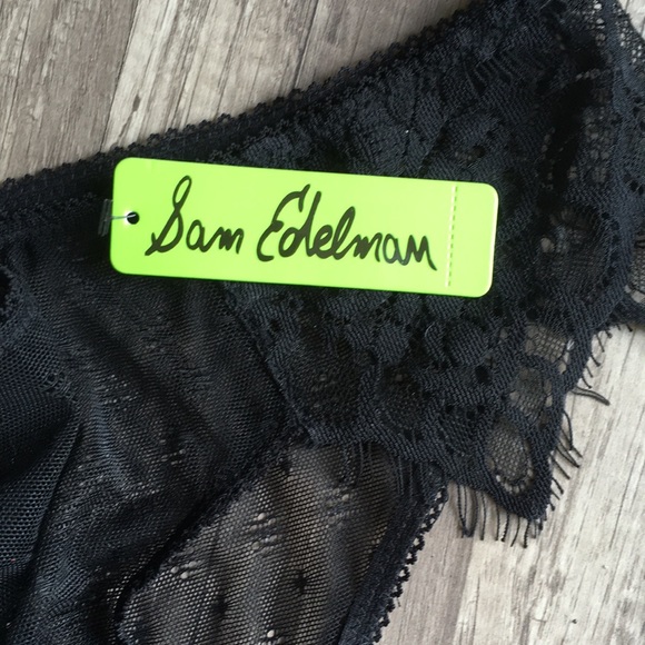 <SALE! NEW Sam Edelman Sexy Black Lace Underwear - Picture 5 of 12